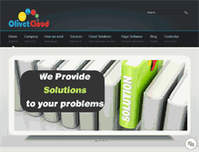 Tablet Screenshot of olivetsolutions.com